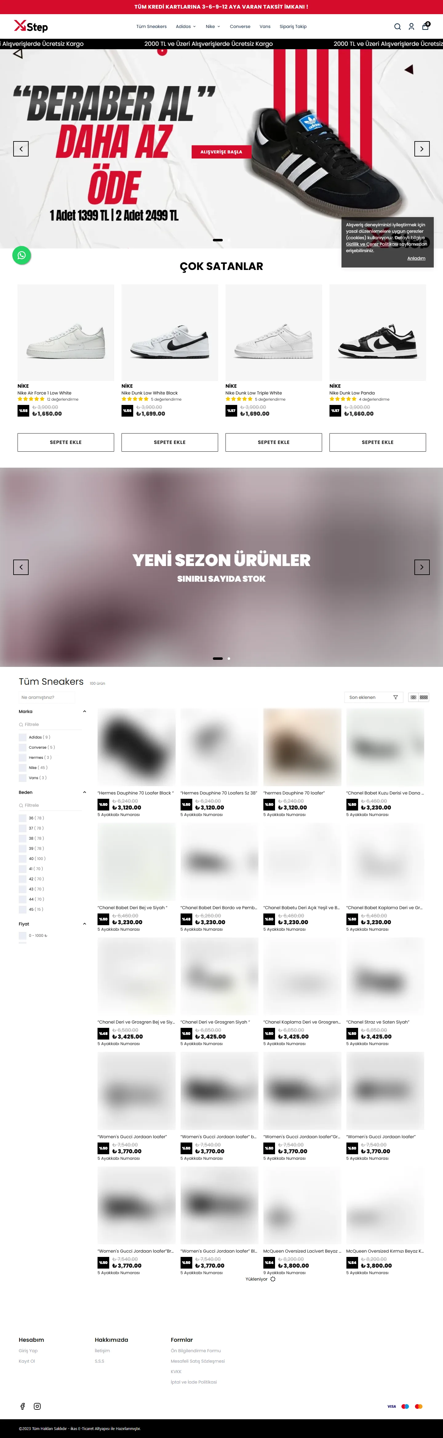XSTEP.COM.TR | HAYALİNDEKİ ADIMLAR XSTEP’DE!
