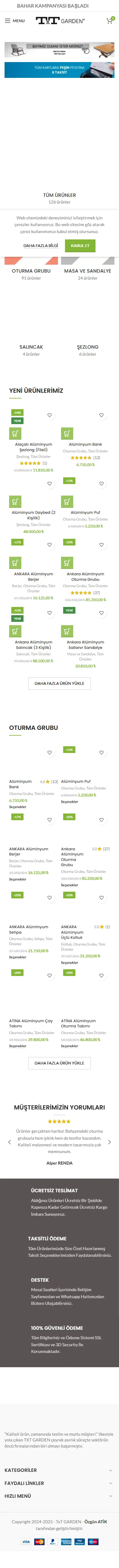 Anasayfa - TxT Garden mobil